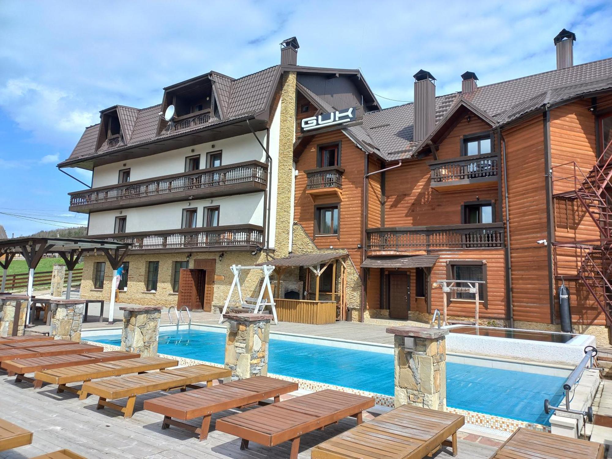 Гук Ресторанно-Готельний Комплекс Bukowel Exterior foto